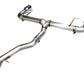 AWE 19-23 BMW 330i / 21-23 BMW 430i Base G2X Track Edition Axle Back Exhaust - Chrome Silver