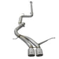 aFe POWER Takeda 3in 304 SS Cat-Back Exhaust w/ Polished Tips 13-17 Ford Focus ST L4-2.0L (t)