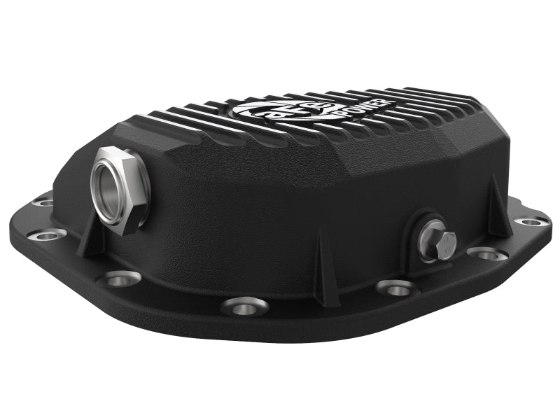 aFe Pro Series Rear Differential Cover Black w/ Fins 15-19 Ford F-150 (w/ Super 8.8 Rear Axles)