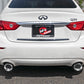 aFe Takeda 2.5in 304 SS Cat-Back Exhaust System w/ Polished Tips 16-18 Infiniti Q50 V6-3.0L (tt)