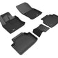 3D Maxpider 19-23 Volkswagen Taos Kagu Floor Mat- Black R1 R2