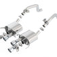 Borla 2014 Chevrolet Corvette C7 6.2L 8cyl ATAK Exhaust w/ NPP Dual Mode (rear section only)