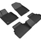 3D MAXpider 20+ Hyundai Sonata Kagu 1st & 2nd Row Floormats - Black