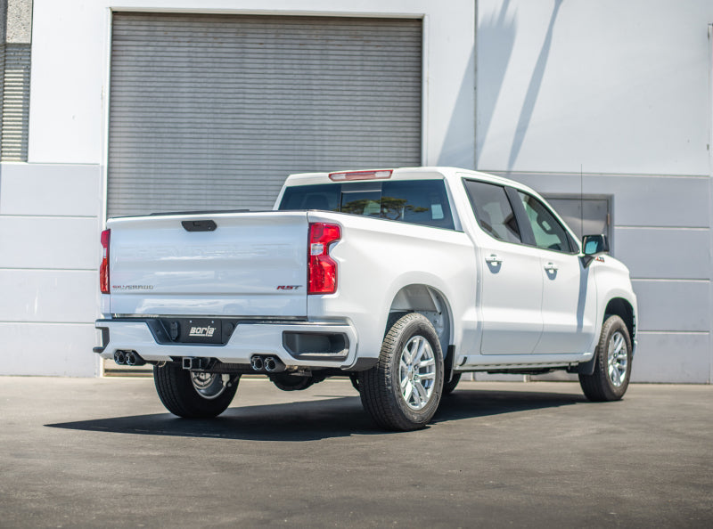 Borla 2019 Chevrolet Silverado 1500 6.2 w/ 147in WB 2.75in S-Type Catback Exhaust -Carbon Fiber Tips