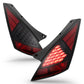 ANZO 2003-2005 Nissan 350Z LED Taillights Smoke