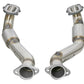 aFe POWER 14-18 Chevrolet Corvette C7 & Z06 Twisted Steel 3in 304 Stainless Steel Mid Pipe w/ Cat