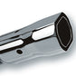 Borla 2.25in Inlet 3.38in x 3.0in Square Angle Cut Phantom x 6.5in Long Universal Exhaust Tips