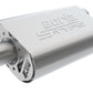 Borla CrateMuffler SBC Hot 350/383 3.0 inch Offset/Center 14in x 4.35in x 9in Oval S-Type Muffler