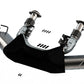 Borla 2020 Chevrolet Corvette C8 6.2 ATAK 3in Exhaust System Dual Round Rolled A/C Black Chrome Tips