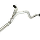 aFe MachForce XP Exhaust 4inch DP-Back All SS 2011-14 GM Diesel Trucks V8-6.6L LML Black Tips