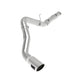 aFe ATLAS 5in DPF-Back Alum Steel Exhaust System w/Polished Tip 19-20 Ram Diesel Trucks L6-6.7L (td)