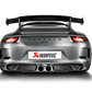 Akrapovic 14-17 Porsche 911 GT3 (991) Rear Carbon Fiber Diffuser - Matte