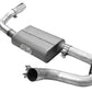 aFe Scorpion 2-1/2in Alum Steel Axle-Back Exhaust w/Polished Tip 07-18 Jeep Wrangler JK V6-3.6/3.8L