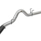 aFe ATLAS 5in DPF-Back Alum Steel Exhaust System w/Black Tip 2017 Ford Diesel Trucks V8-6.7L (td)