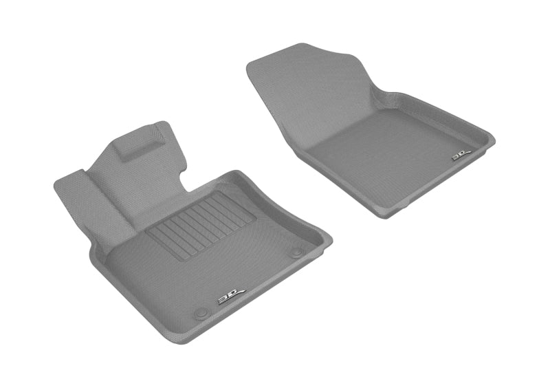 3D MAXpider 2018-2020 Toyota Camry Kagu 1st Row Floormat - Gray