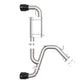 aFe 21-22 Hyundai Veloster N L4-2.0L Takeda 3in 304 SS Axle-Back Exhaust System w/ Black Tip