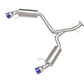 aFe POWER Takeda 06-13 Lexus IS250/IS350 SS Axle-Back Exhaust w/ Blue Flame Tips