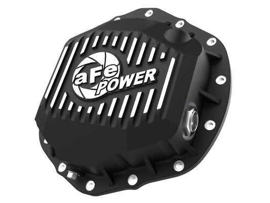 aFe Street Series Rear Differential Cover Black w/ Machined Fins 19-20 Ram 2500/3500