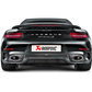 Akrapovic 14-15 Porsche 911 Turbo/Turbo S (991) Rear Carbon Fiber Diffuser - Matte