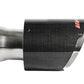 aFe MACH Force-XP 4-1/2in Carbon Fiber OE Replacement Exhaust Tips - 15-19 Dodge Charger/Hellcat