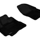 3D MAXpider 2009-2013 Pontiac/Toyota Vibe/Corolla Kagu 1st Row Floormat - Black