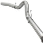 aFe MACHForce XP Exhaust 5in DPF-Back Stainless Steel Exhaust 2015 Ford Turbo Diesel V8 6.7L No Tip