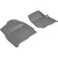 3D MAXpider 2017-2019 Ford F-250/350/450 Kagu 1st Row Floormat - Gray