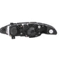 ANZO 1997-1999 Mitsubishi Eclipse Projector Headlights w/ Halo Black G2