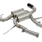 aFe MACHForce XP 2.5in Axle Back Stainless Exhaust w/ Black Tips 07-13 BMW 335i 3.0L L6 (E90/92) N55