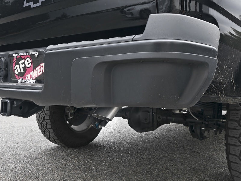 aFe MACH Force-Xp Hi-Tuck 3in. 409 SS C/B Exhaust 15-18 GM Colorado/Canyon L4-2.5L/V6-3.6L - Raw Tip