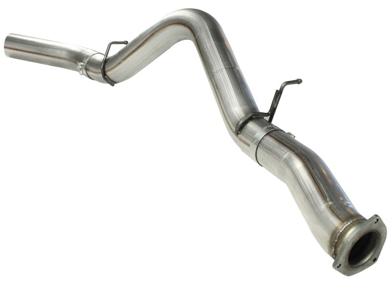 aFe MACHForce XP Exhaust 5in DPF-Stainless, GM Diesel Trucks 07.5-10 V8-6.6L 9(td) LMM