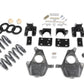 Belltech LOWERING KIT 14 Silverado/Sierra Ext/Crw Cab 2WD 3in or 4in Ft/5in or 6in Rr w/o Shocks