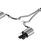 Borla 19-20 Ford Mustang Ecoboost 2.3L 2.25in S-type Exhaust w/ Valves - Black Chrome Tips