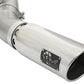 aFe LARGE BORE HD 5in 409-SS DPF-Back Exhaust w/Polished Tip 2017 GM Duramax V8-6.6L (td) L5P