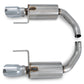 AWE Tuning S550 Mustang EcoBoost Axle-back Exhaust - Touring Edition (Chrome Silver Tips)