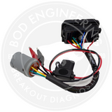 Caterpillar CAT 70 Pin Heavy Duty Construction Breakout Diagnostic Bench Harness