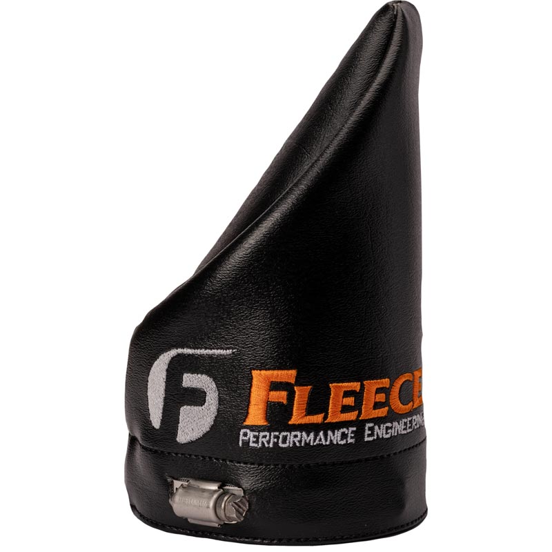 4 Inch Short Hood Stack Cover - Mitre Cut Fleece Performance