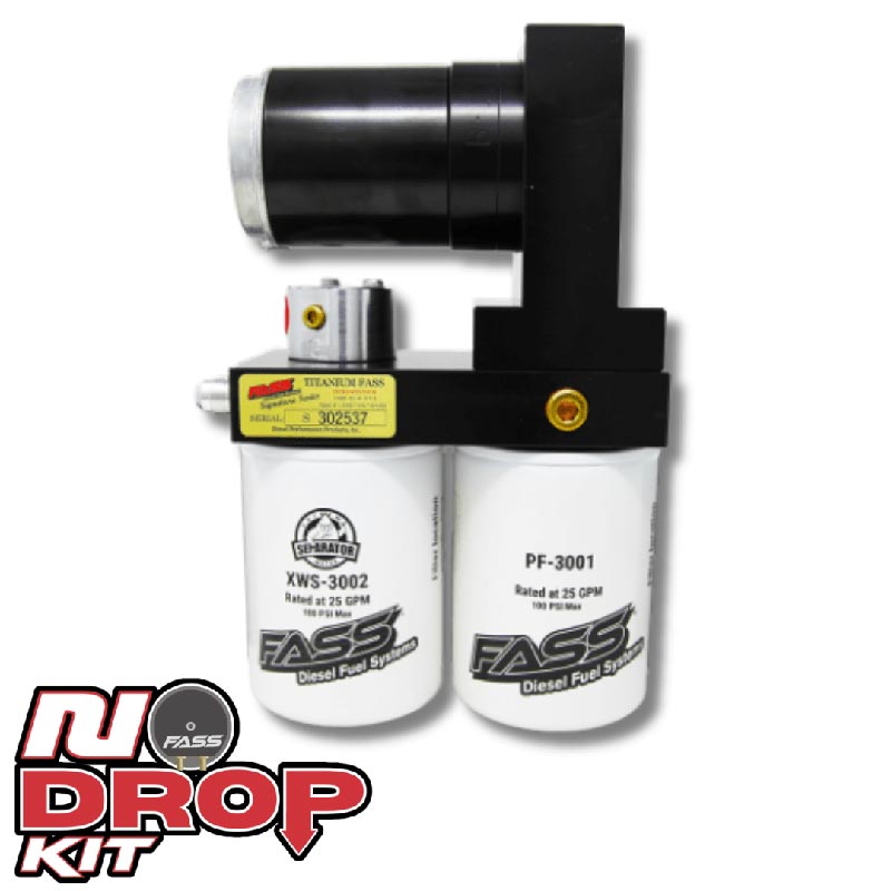 FASS No Drop Series Diesel Fuel System for 2015-2016 GM/Chevy Duramax 6.6L (600-1,000hp)