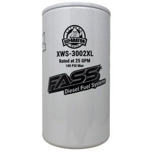FASS XWS3002XL Extended Length Extreme Water Separator