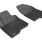 3D MAXpider 2007-2013 Jeep Compass Kagu 1st Row Floormat - Black