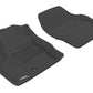 3D MAXpider 2007-2014 Land Rover Lr2 Kagu 1st Row Floormat - Black