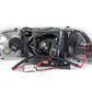 ANZO 1999-2006 Gmc Sierra 1500 Projector Headlights w/ Halo Black