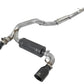 aFe Takeda 3in 304 SS Cat-Back Exhaust System w/ Black Tips 16-18 Ford Focus RS I4-2.3L (t)