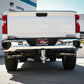 aFe Large Bore-HD 4in 409SS DPF-Back Exhaust System w/Polished Tips 20 GM Diesel Trucks V8-6.6L