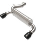 aFe Vulcan 3in 304 SS Axle-Back Exhaust 2021 Ford Bronco L4-2.3L (t)/V6-2.7L (tt) w/ Black Tips