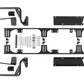 ARB Jl4D Roof Rack Fit Kit