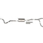 aFe 2022 Toyota Tundra V6-3.5L (tt) Vulcan Series 2.5in to 3in 304 SS Cat-Back Exhaust w/ Black Tip