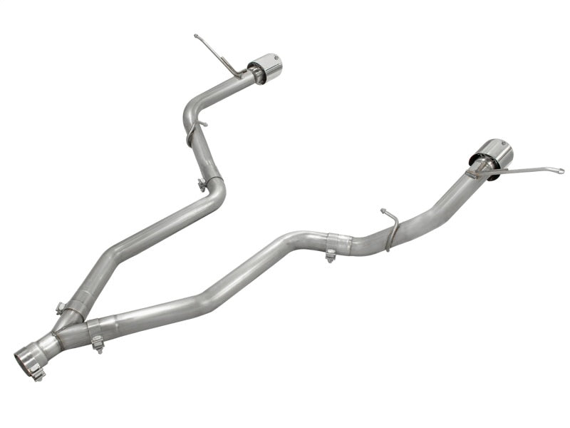 aFe MACHForce XP 14+ Jeep Grand Cherokee V6 3.0L (td) 2.5in DPF-Back 409SS Exhaust w/o Resonators