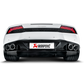 Akrapovic 16-16 Lamborghini Huracan LP 580-2 Coupe/Spyder Slip-On Line (Titanium) w/ Carbon Tips