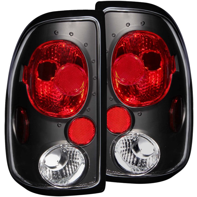 ANZO 1997-2004 Dodge Dakota Taillights Black